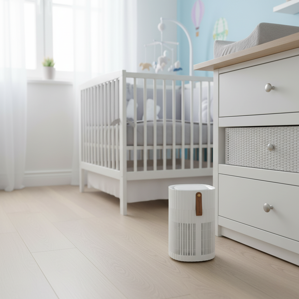 Luchtreiniger Hepa Slaapkamer - AirExchange 150-T Wit - Tot 40m² - Fluisterstil