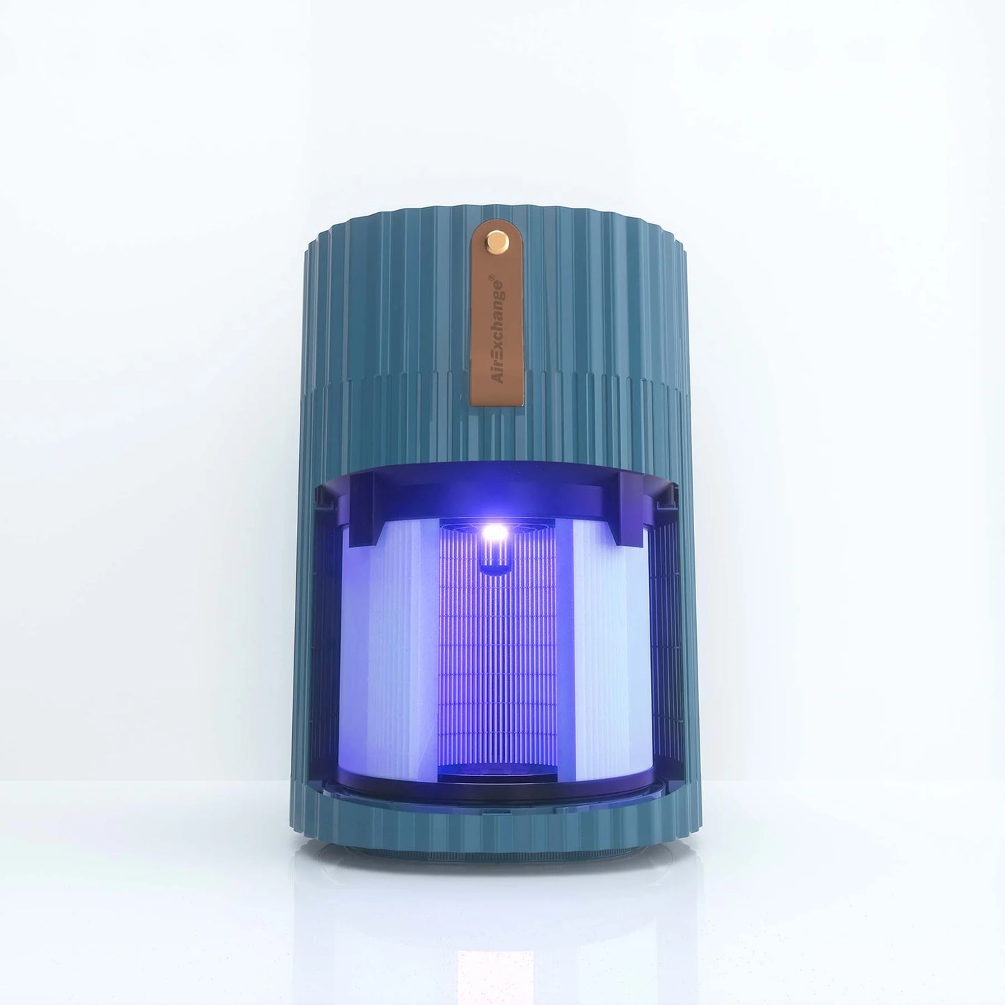 Luchtreiniger Hepa Slaapkamer - AirExchange 150-T staalblauw - Tot 40m² - Fluisterstil