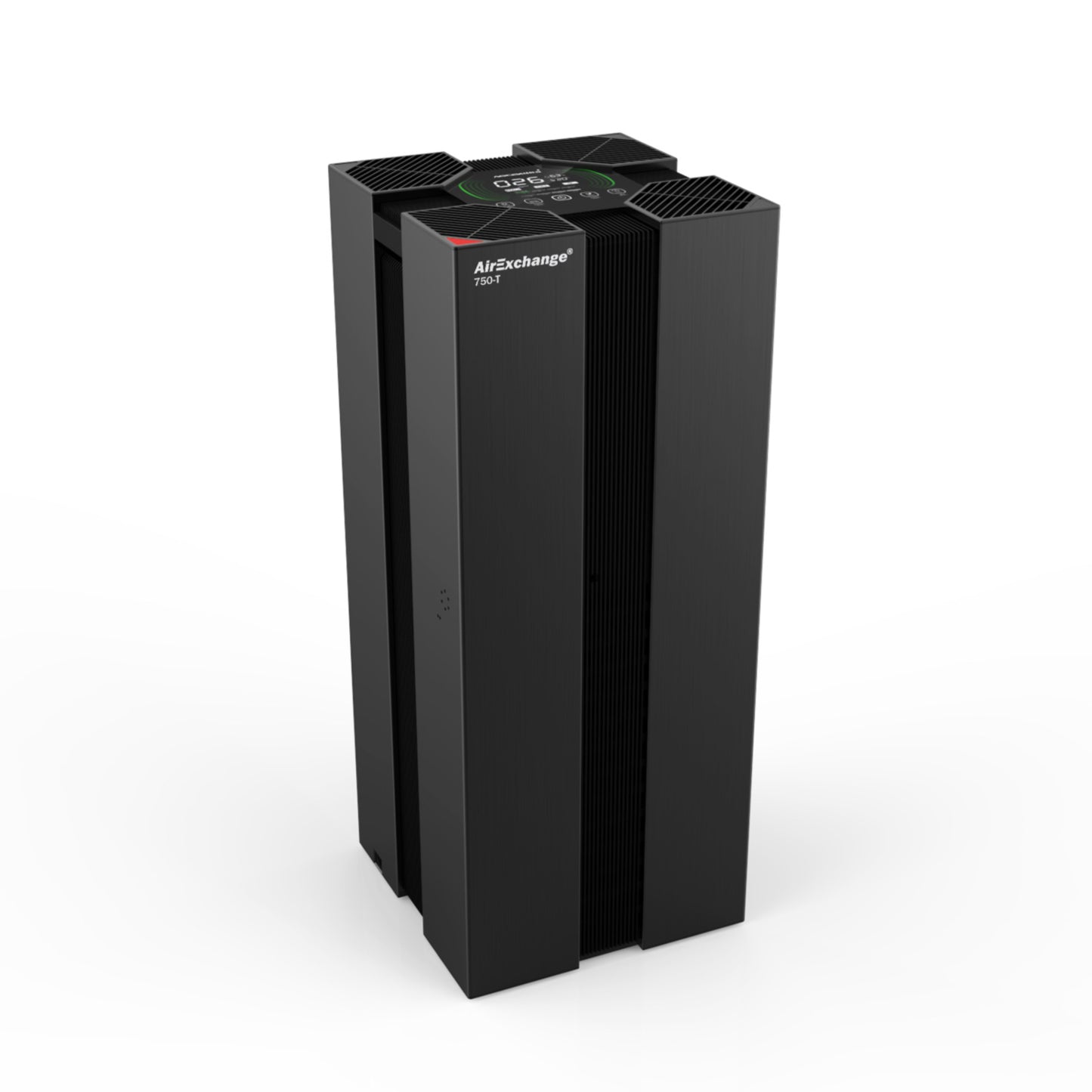 Luchtreiniger Hepa 14 - AirExchange 750-T Zwart - Zeer Krachtig Tot 120 m²