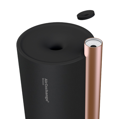 Luchtbevochtiger AirExchange Breeze - Zwart - tot 60m² - warme nevel