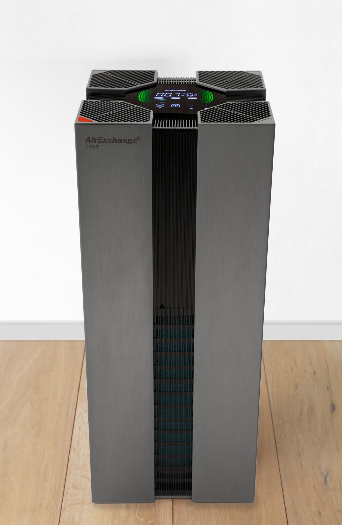 Luchtreiniger Hepa 14 - AirExchange 750-T Zwart - Zeer Krachtig Tot 120 m²