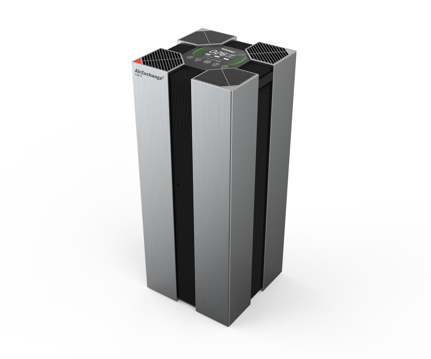 Luchtreiniger Hepa 14 - AirExchange 750-T Zwart - Zeer Krachtig Tot 120 m²