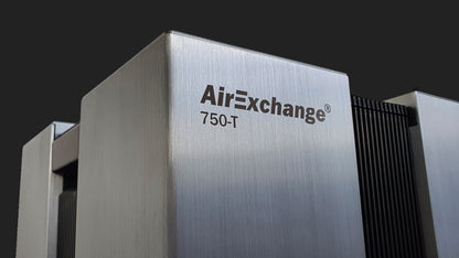 Luchtreiniger Hepa 14 - AirExchange 750-T Zwart - Zeer Krachtig Tot 120 m²